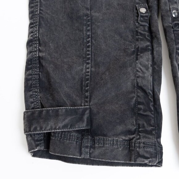 We The Free Can't Compare Slouch Pants Cargo Military Black - Picture 12 of 16